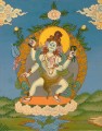 Tanzen Shiva tibetischen Thangka Buddhismus